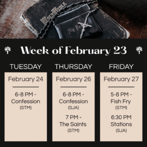 Lent at Midtown Catholic